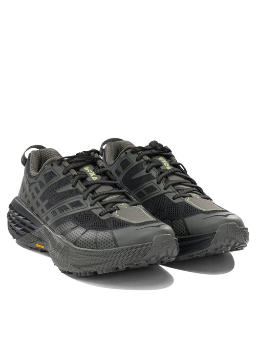 Hoka "Speedgoat 2" Low-Top Sneakers - Black