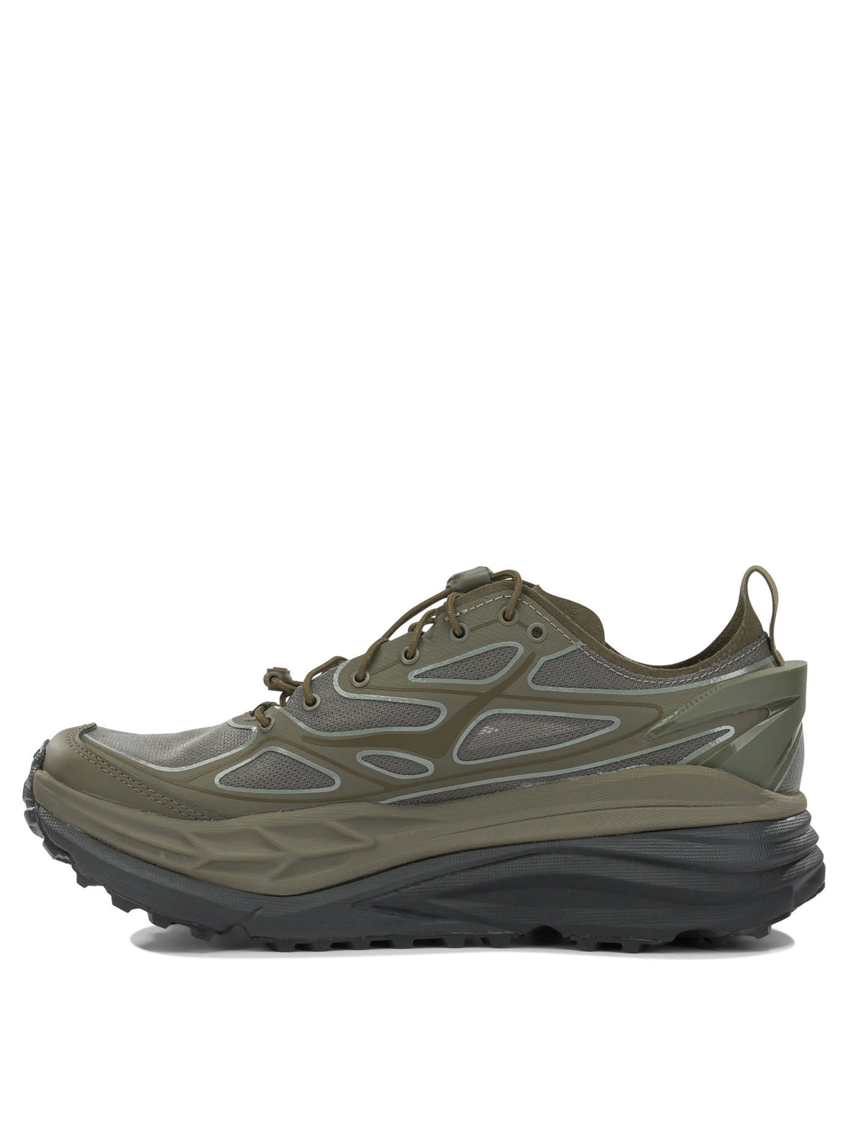 Hoka "Stinson One7" Low-Top Sneakers - Green