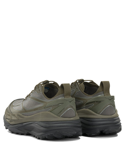 Hoka "Stinson One7" Low-Top Sneakers - Green