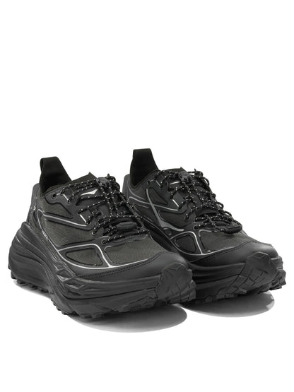 Hoka "Stinson One7" Low-Top Sneakers - Black