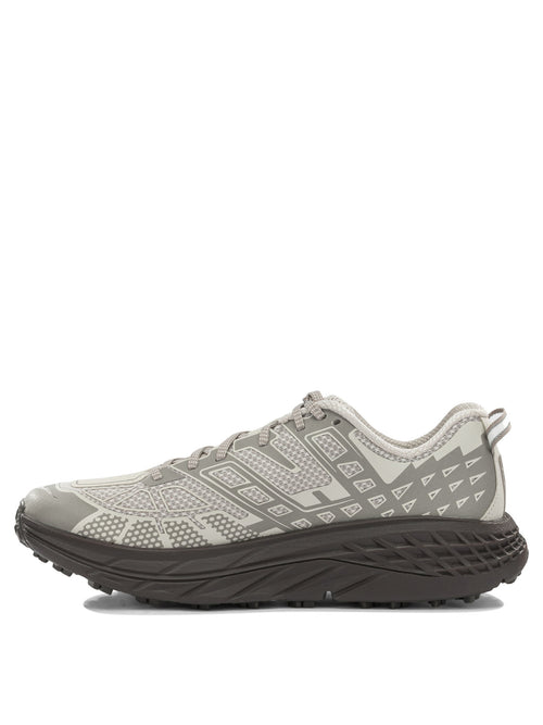 Hoka "Stealth/Tech Speedgoat 2" Low-Top Sneakers - Grey