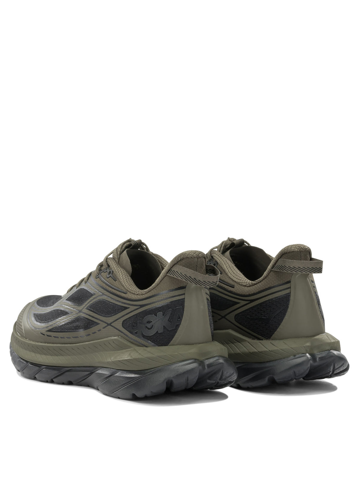 Hoka "Mach Remastered" Low-Top Sneakers - Green