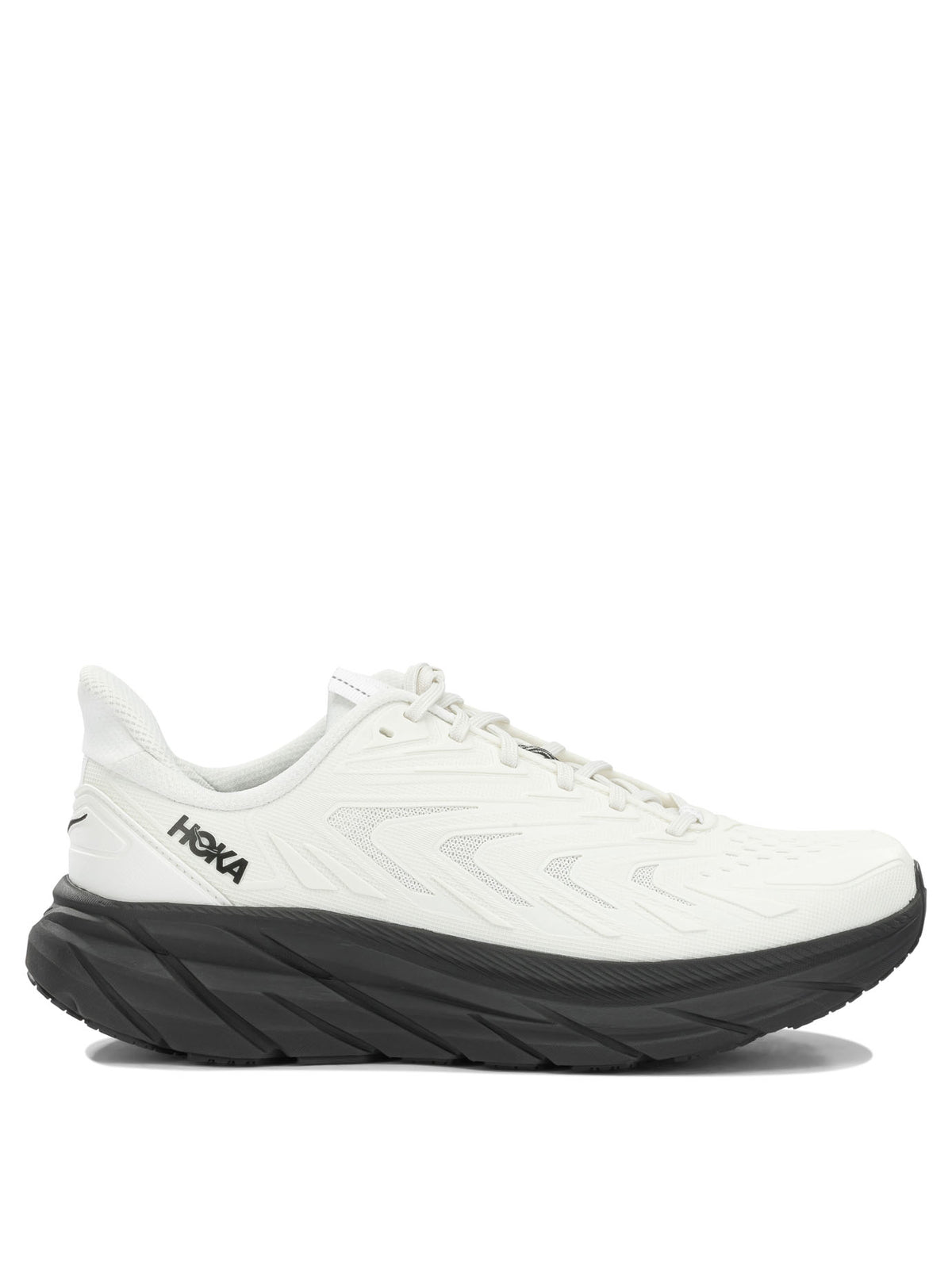 Hoka "Clifton UTL" Low-Top Sneakers - White