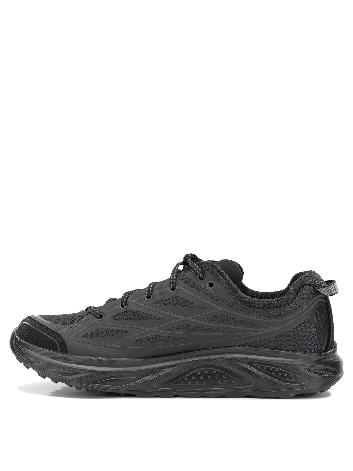 Hoka "Huaka Pro" Low-Top Sneakers - Black