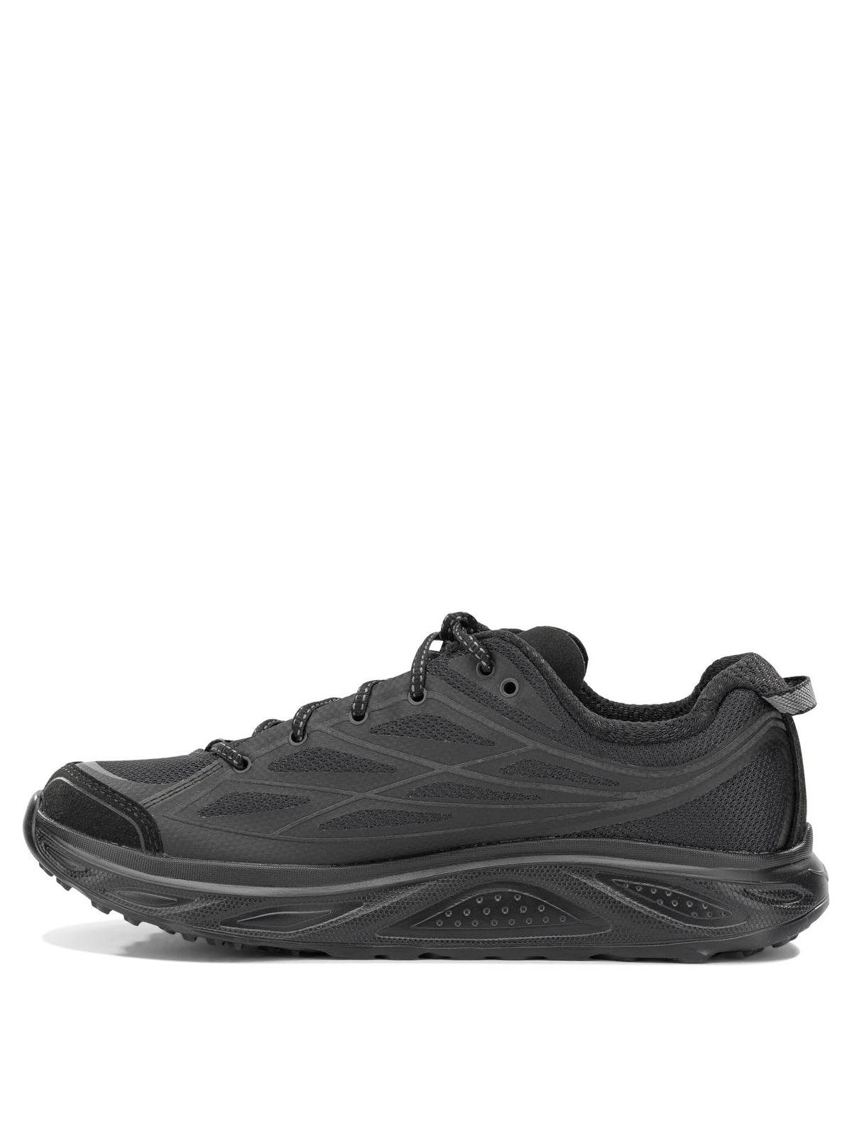 Hoka "Huaka Pro" Low-Top Sneakers - Black