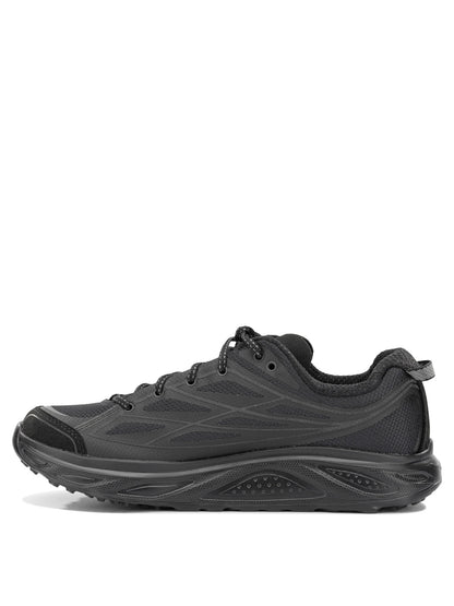 Hoka "Huaka Pro" Low-Top Sneakers - Black