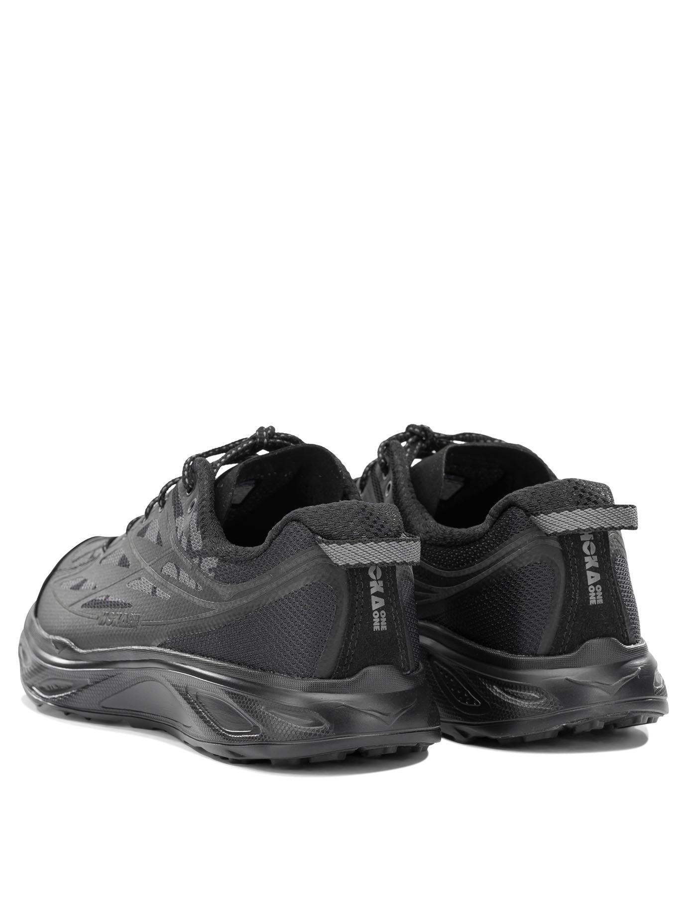 Hoka "Huaka Pro" Low-Top Sneakers - Black