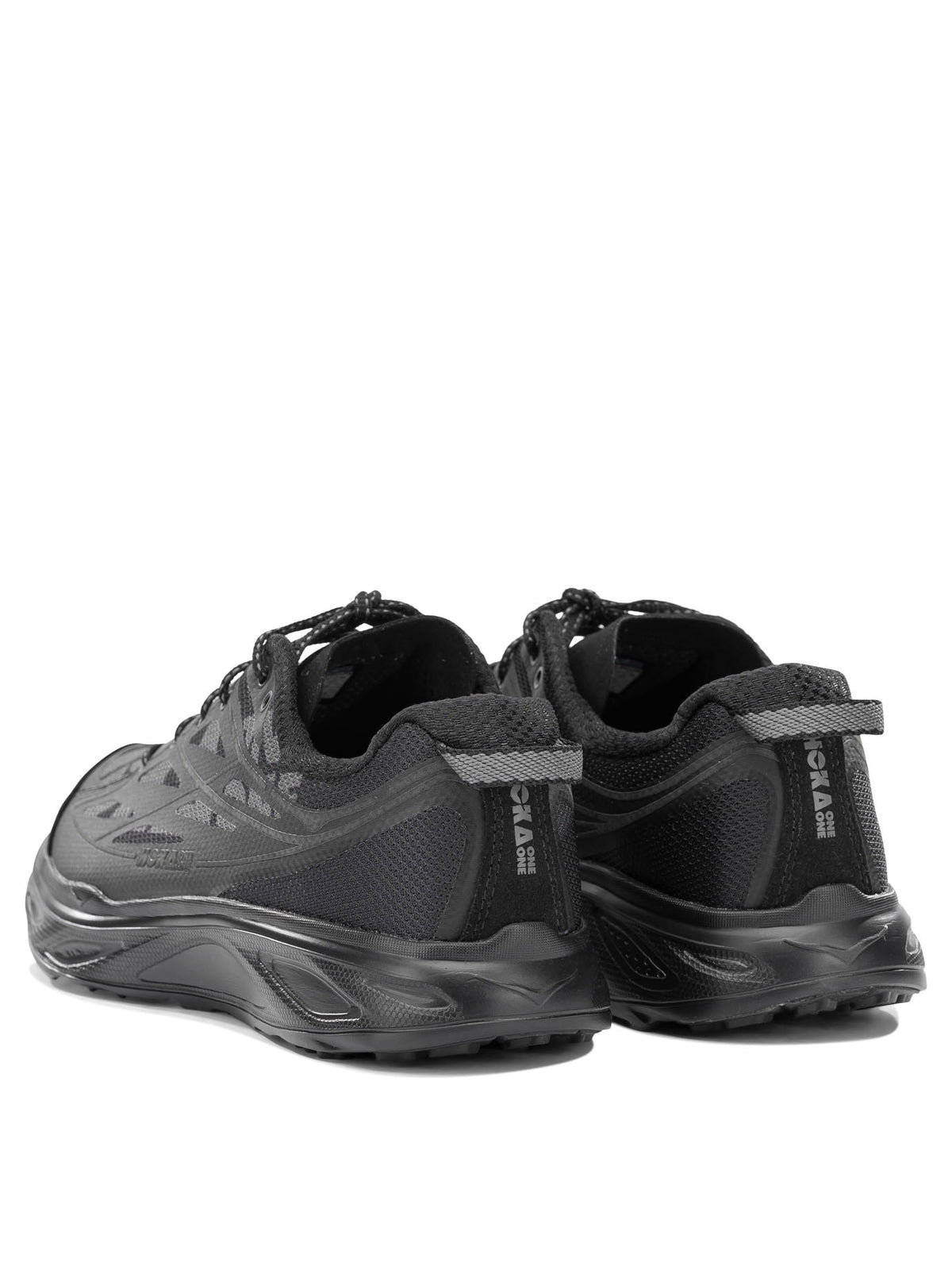 Hoka "Huaka Pro" Low-Top Sneakers - Black