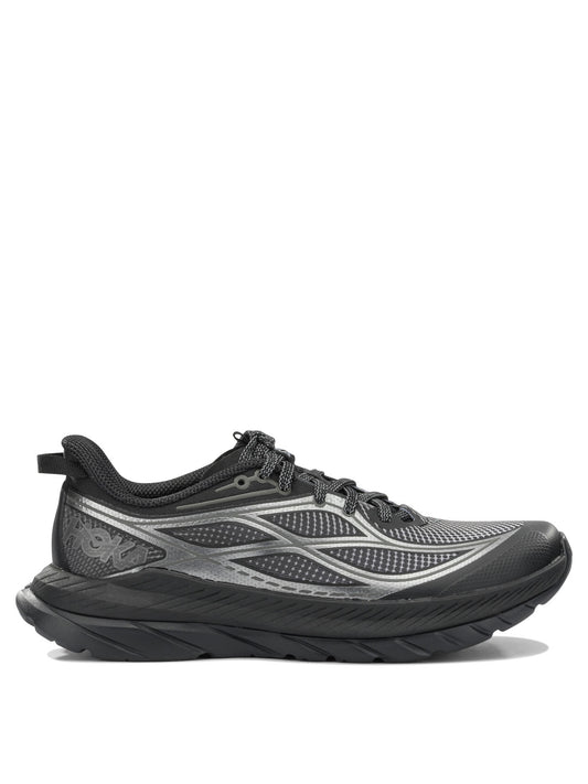 Hoka "Mach Remastered Aura" Low-Top Sneakers - Black