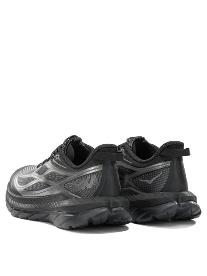Hoka "Mach Remastered Aura" Low-Top Sneakers - Black