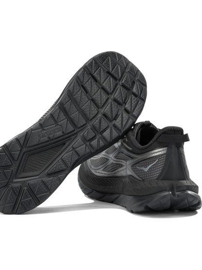 Hoka "Mach Remastered Aura" Low-Top Sneakers - Black
