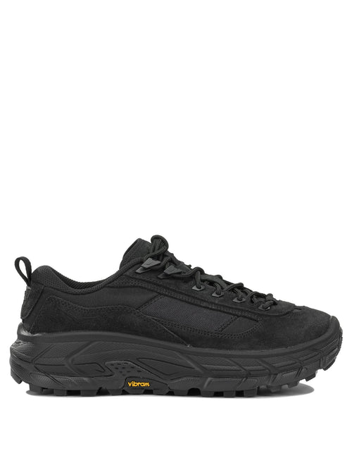 Hoka "Tor Summit FLD" Low-Top Sneakers - Black