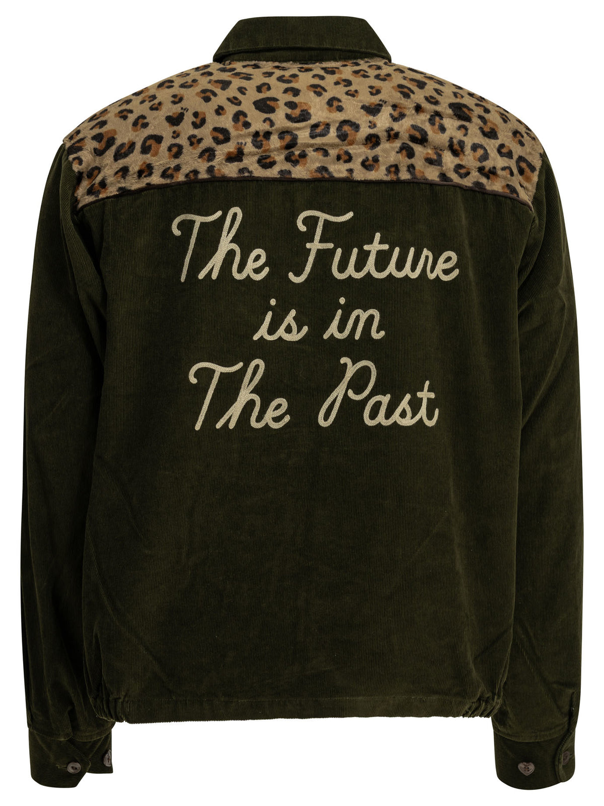 Human Made "Leopard" Overshirt Jacket - Green