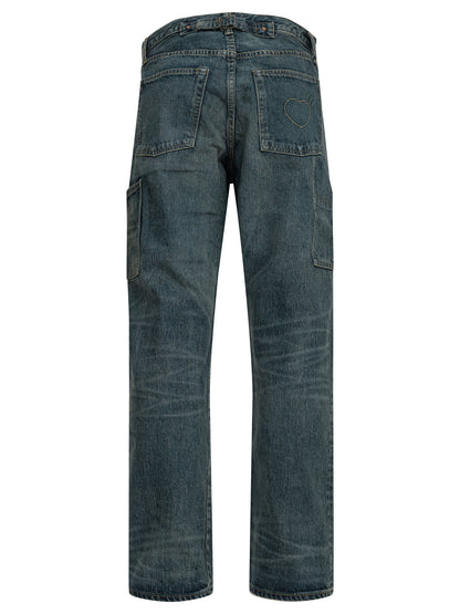 Human Made "Future" Straight-Leg Jeans - Blue