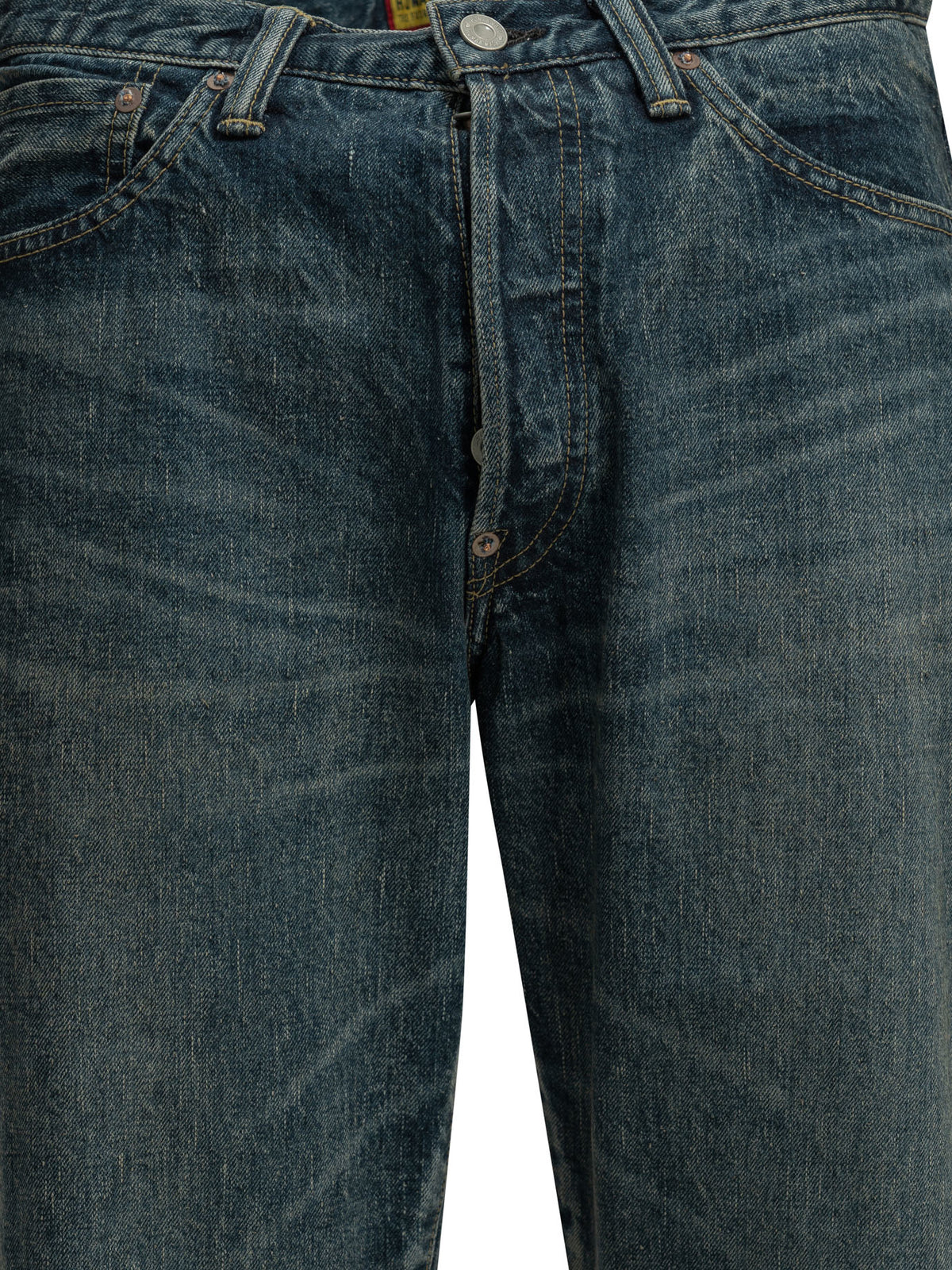 Human Made "Future" Straight-Leg Jeans - Blue
