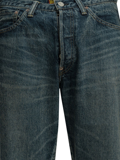Human Made "Future" Straight-Leg Jeans - Blue