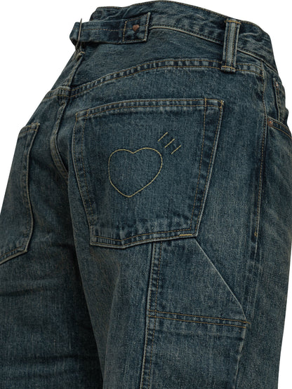 Human Made "Future" Straight-Leg Jeans - Blue