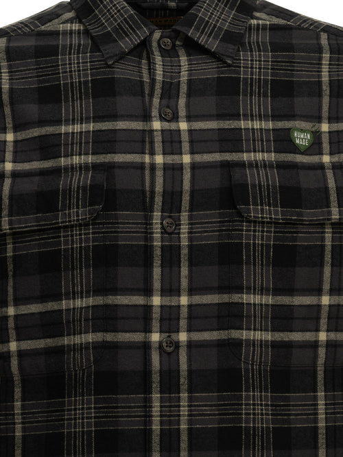 Human Made Casual Shirt with Logo - Black