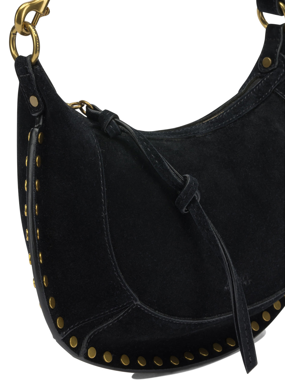 Isabel Marant "Oskan Moon" small shoulder bag - Black