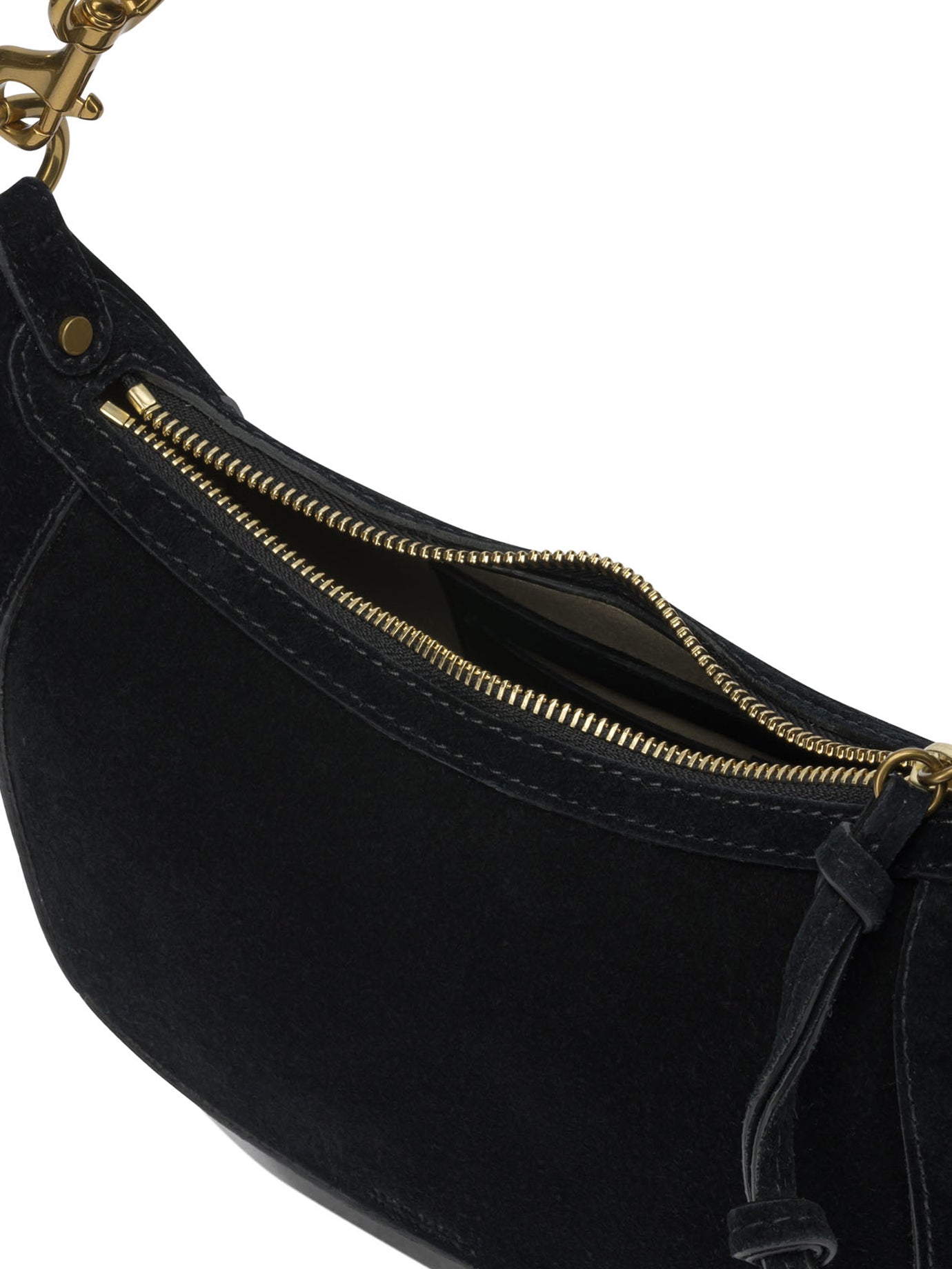 Isabel Marant "Oskan Moon" small shoulder bag - Black