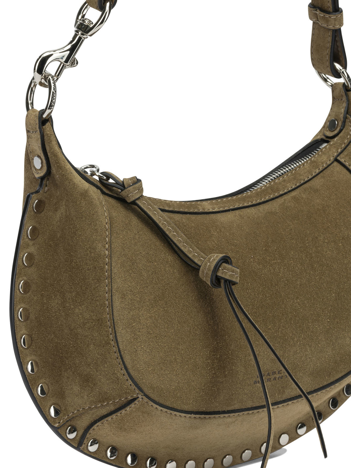 Isabel Marant "Oskan Moon" small shoulder bag - Brown