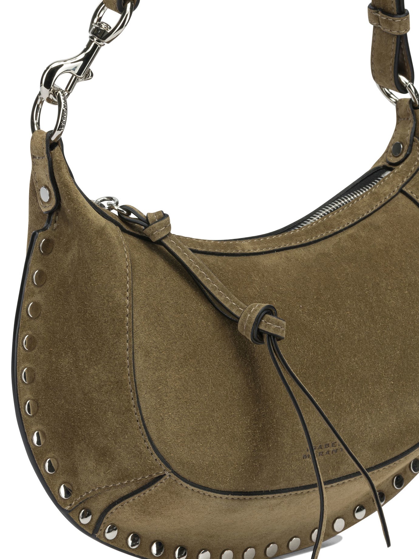 Isabel Marant "Oskan Moon" small shoulder bag - Brown