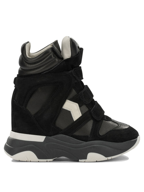 Isabel Marant "Balskee" high top sneakers - Black