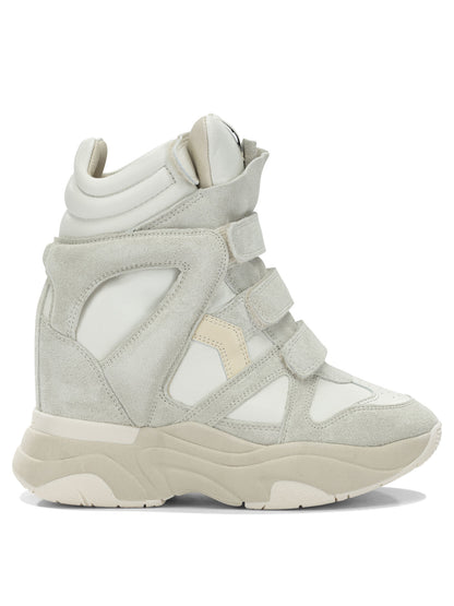 Isabel Marant "Balskee" high top sneakers - White