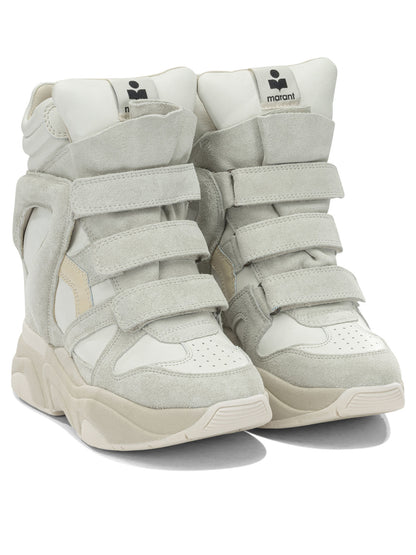 Isabel Marant "Balskee" high top sneakers - White
