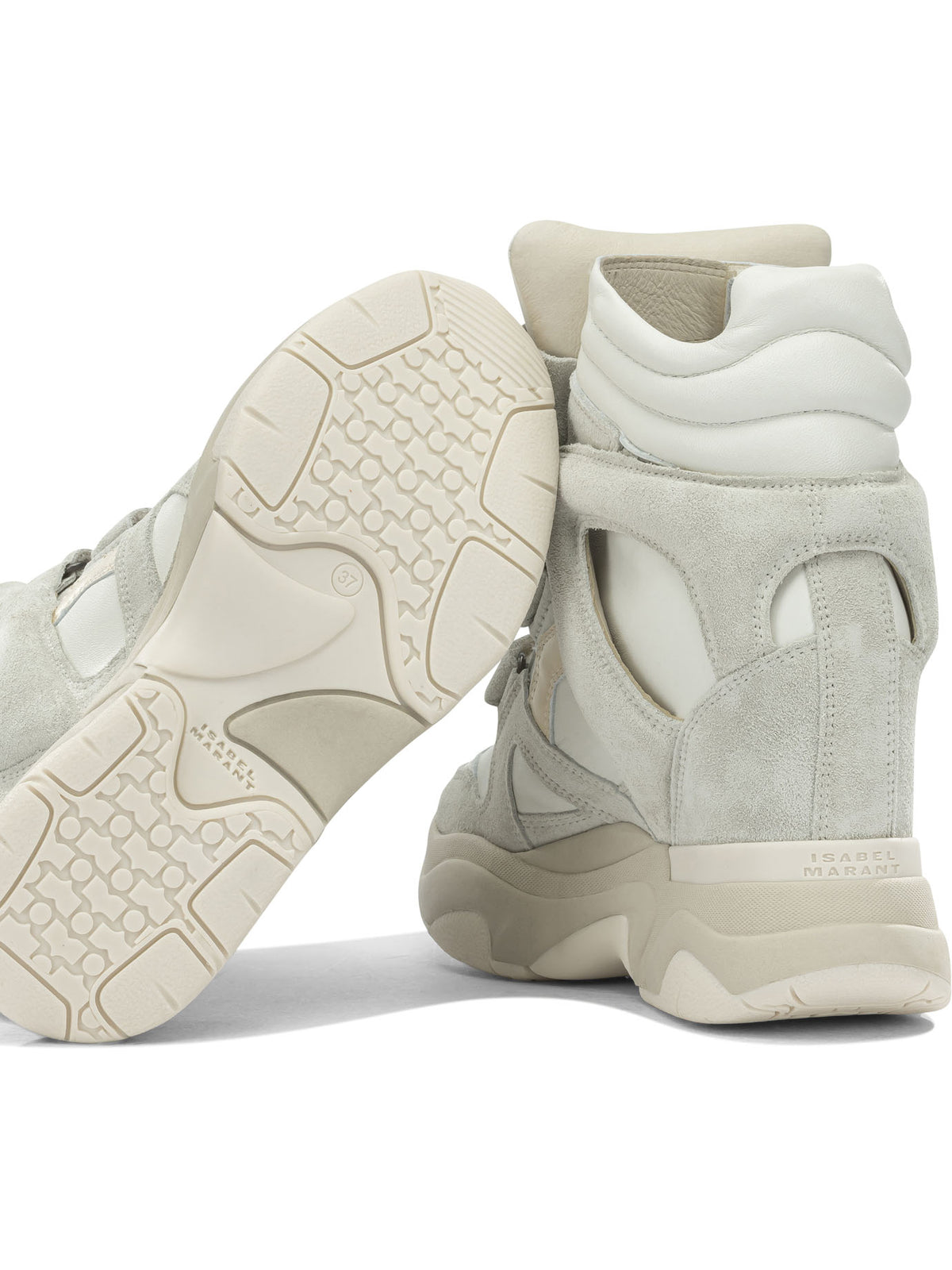 Isabel Marant "Balskee" high top sneakers - White