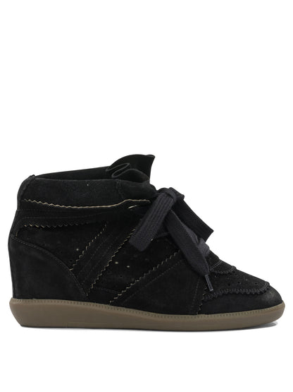 Isabel Marant "Bobby" high top sneakers - Black