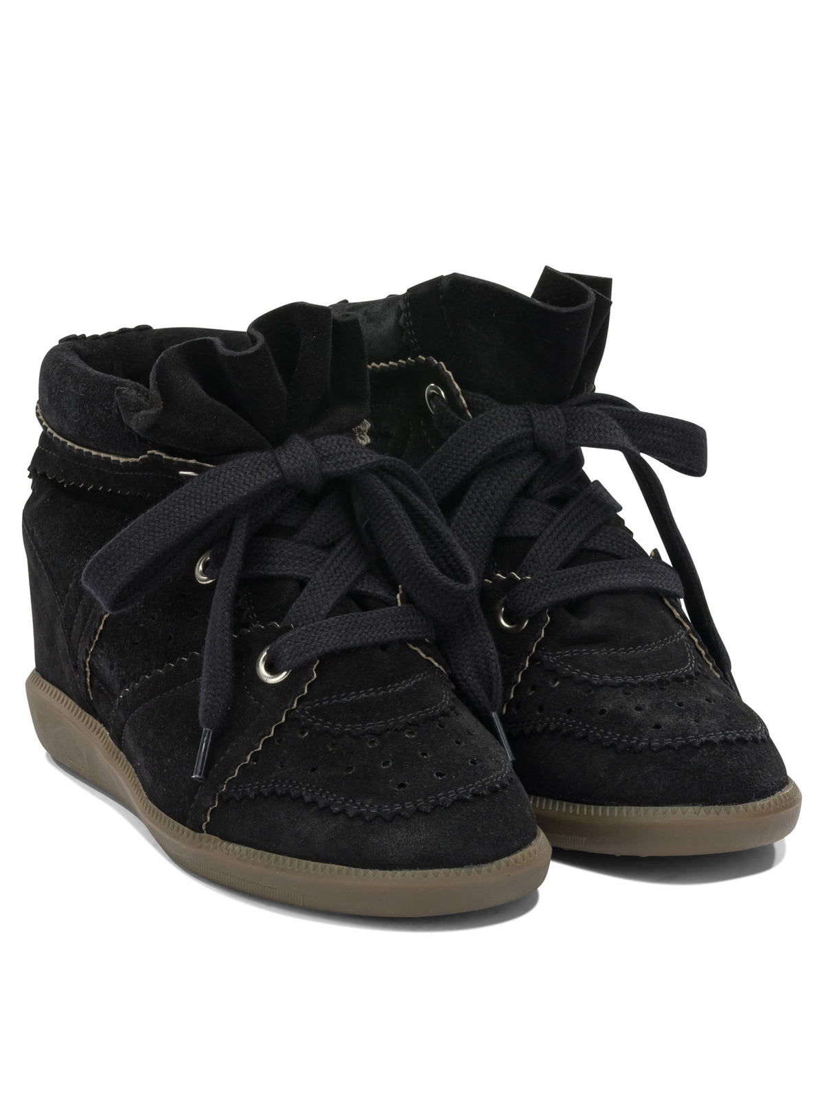 Isabel Marant "Bobby" high top sneakers - Black