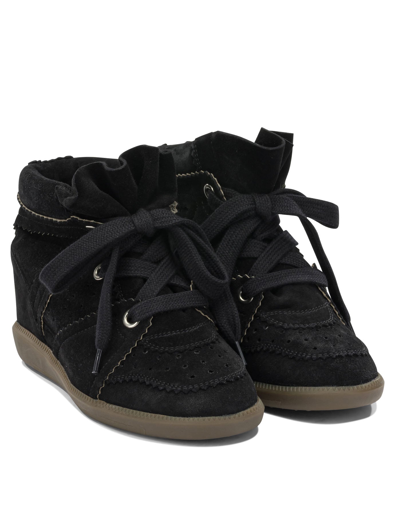 Isabel Marant "Bobby" high top sneakers - Black