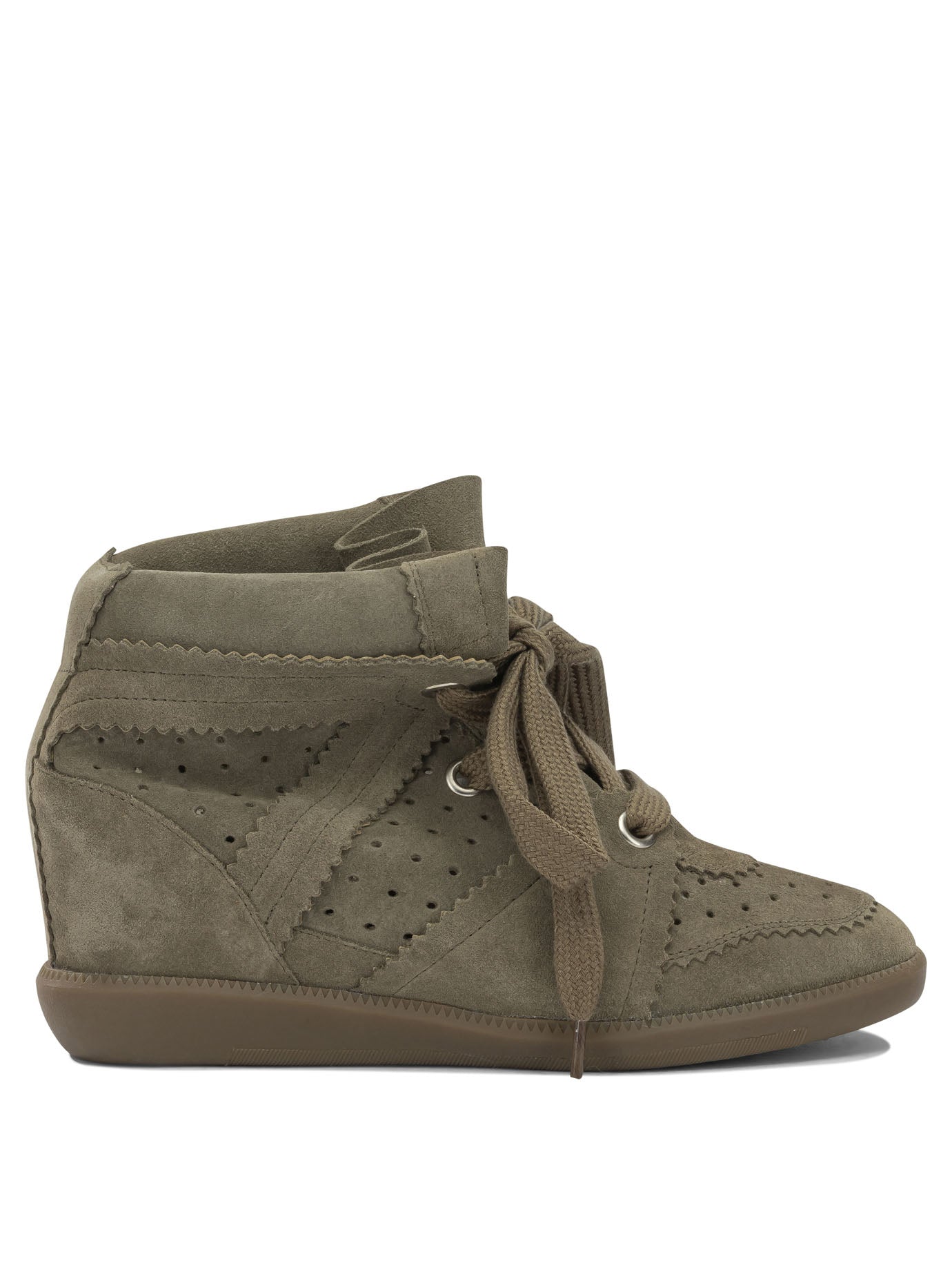 Isabel Marant "Bobby" high top sneakers - Brown