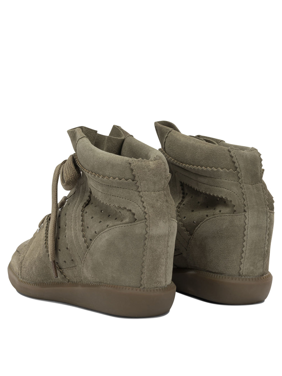 Isabel Marant "Bobby" high top sneakers - Brown