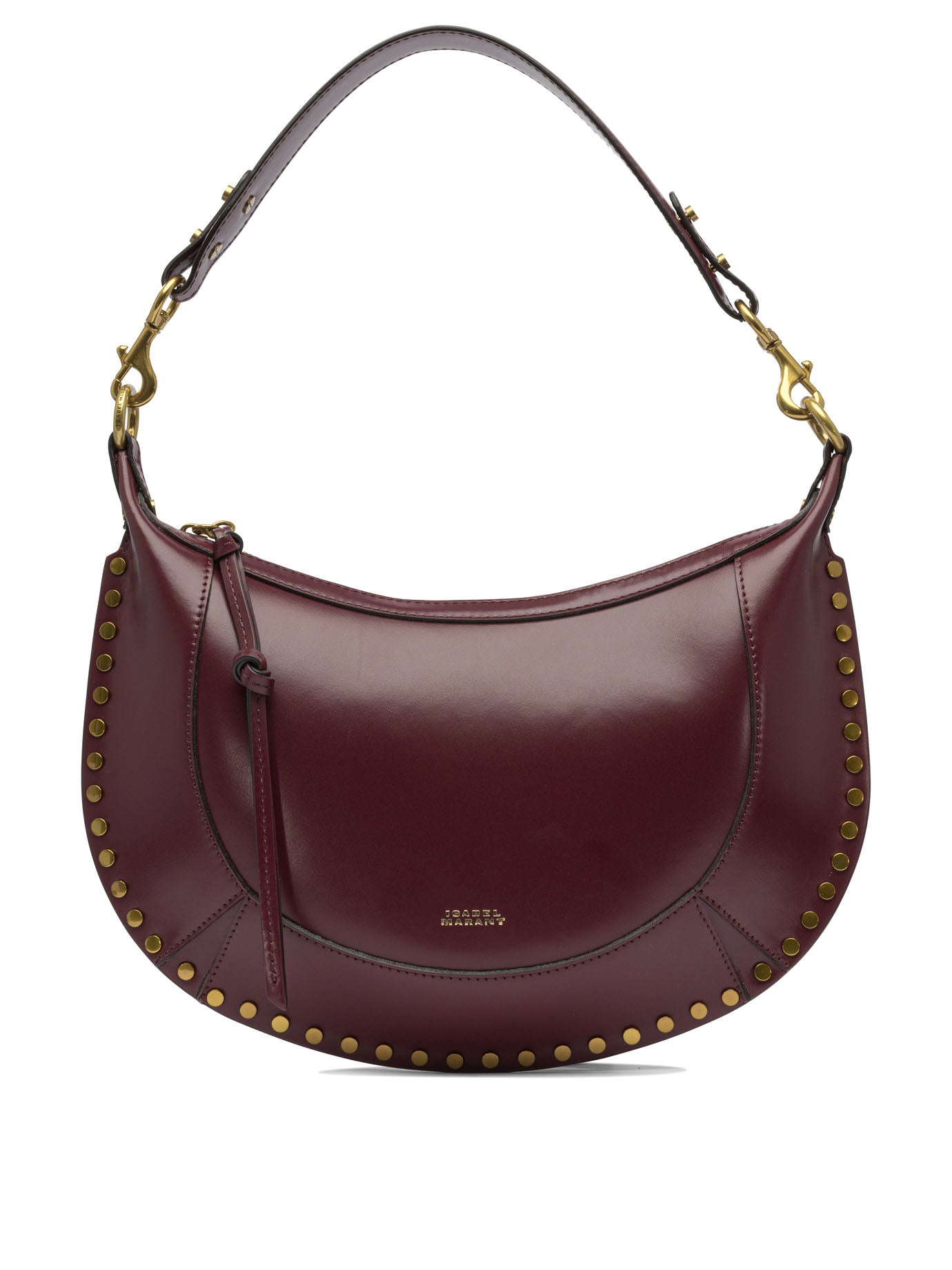 Isabel Marant "Naoko" medium shoulder bag - Bordeaux