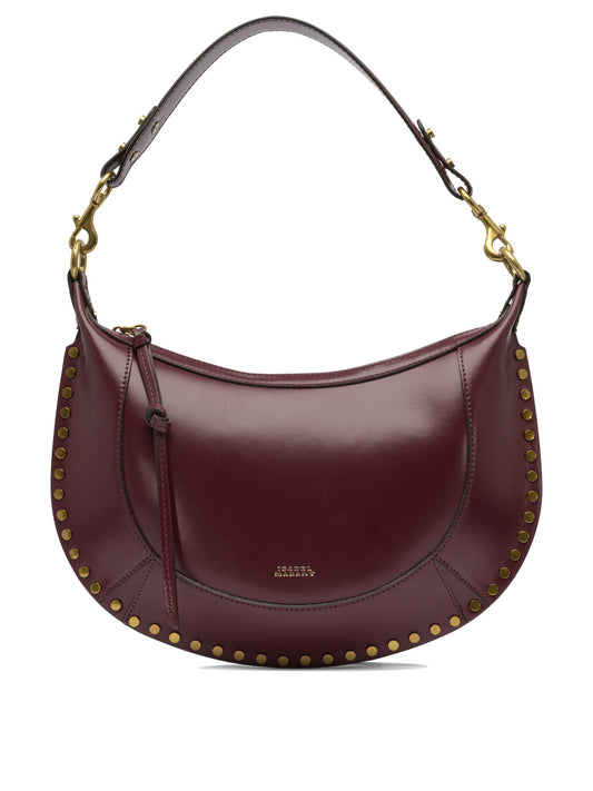 Isabel Marant "Naoko" medium shoulder bag - Bordeaux