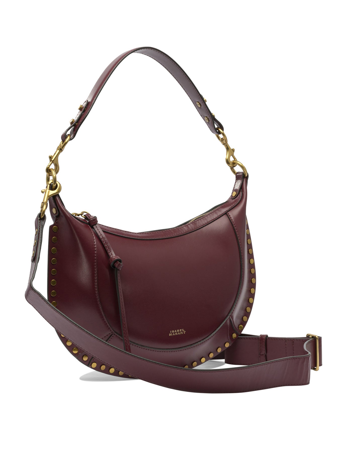 Isabel Marant "Naoko" medium shoulder bag - Bordeaux
