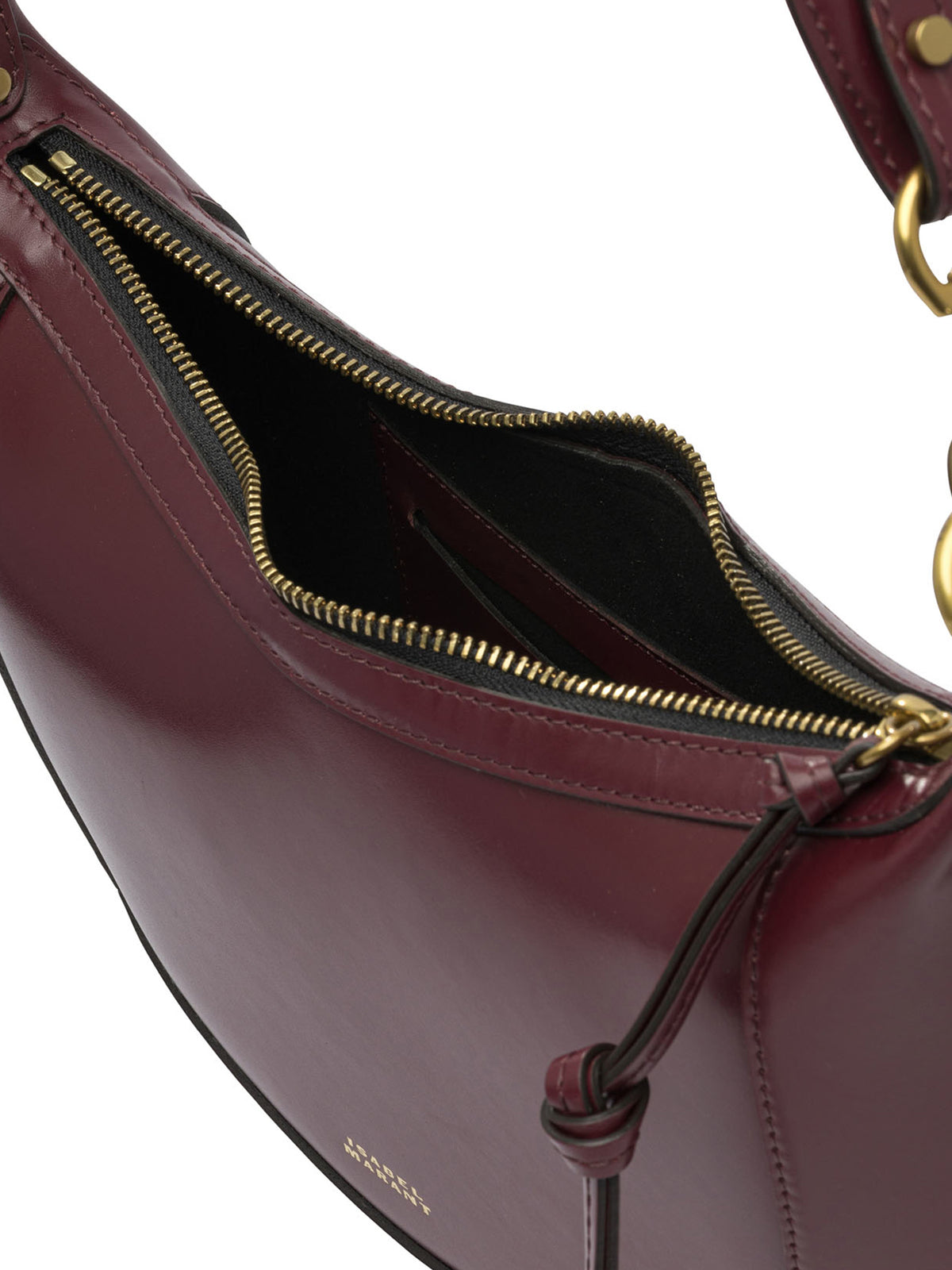 Isabel Marant "Naoko" medium shoulder bag - Bordeaux