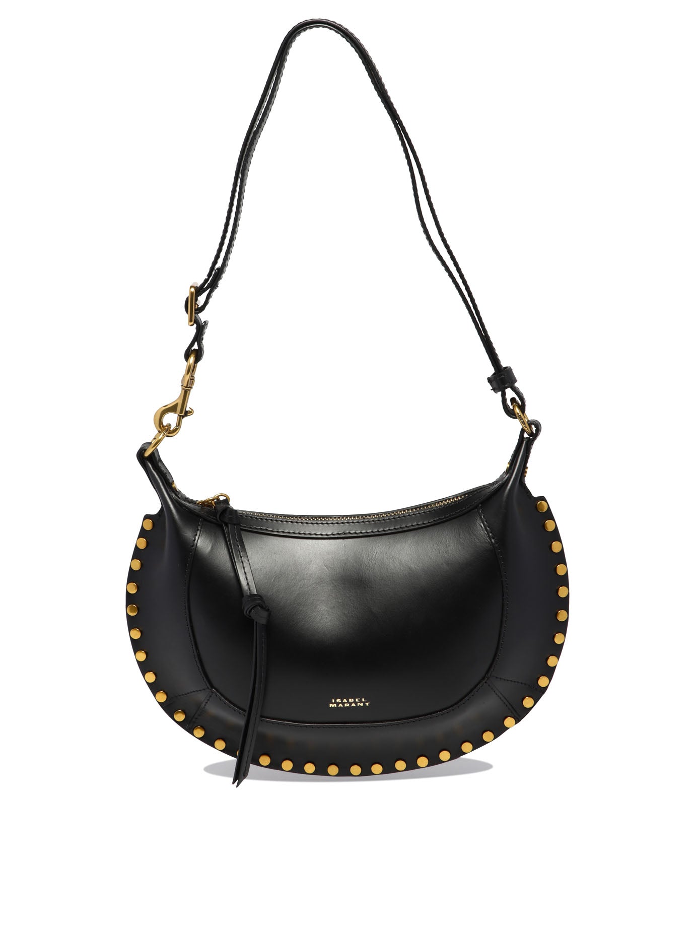 Isabel Marant "Oskan Moon" small shoulder bag - Black