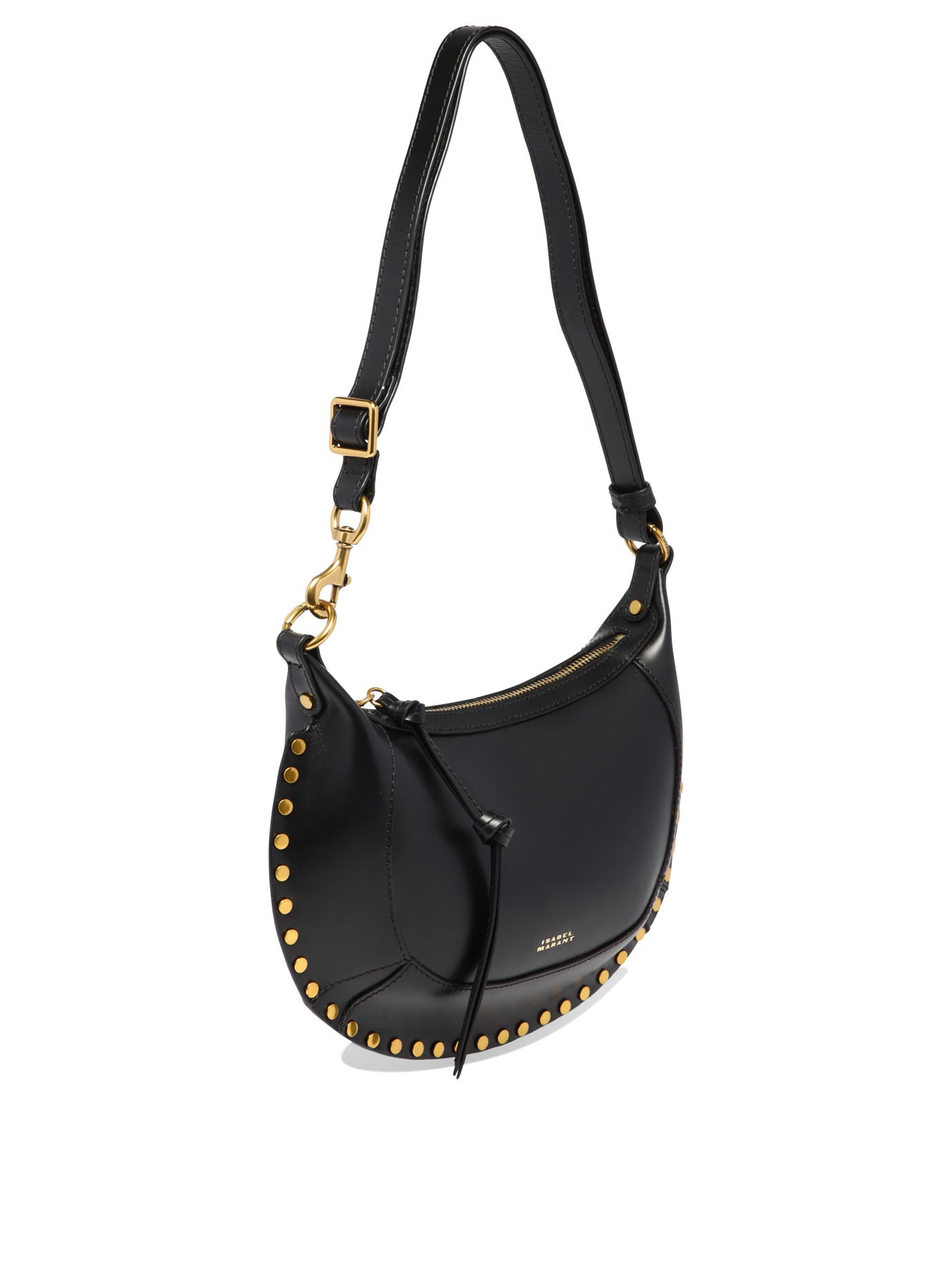 Isabel Marant "Oskan Moon" small shoulder bag - Black