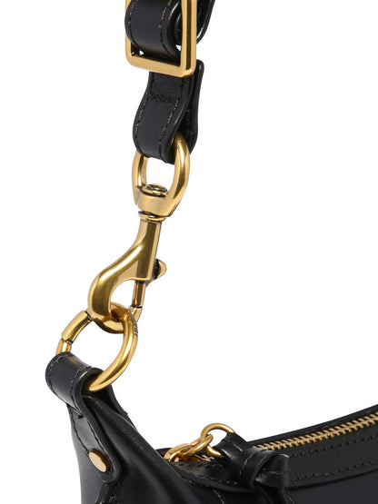 Isabel Marant "Oskan Moon" small shoulder bag - Black