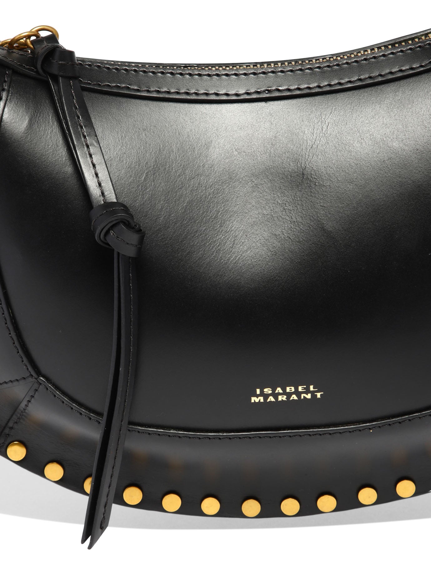Isabel Marant "Oskan Moon" small shoulder bag - Black
