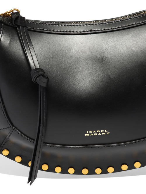 Isabel Marant "Oskan Moon" small shoulder bag - Black