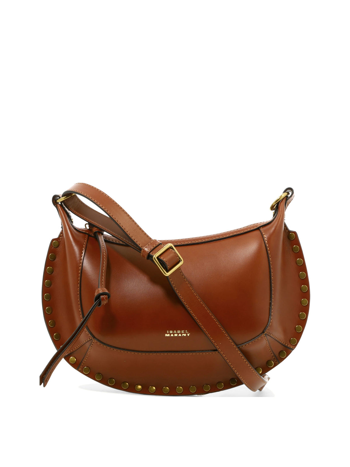 Isabel Marant "Oskan Moon" small shoulder bag - Brown