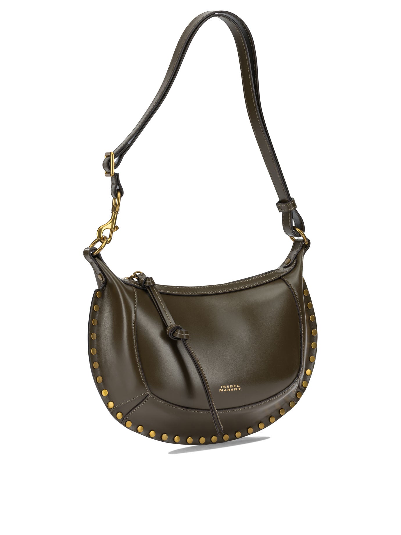 Isabel Marant "Oskan Moon" small shoulder bag - Green