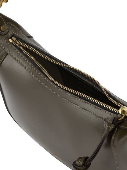 Isabel Marant "Oskan Moon" small shoulder bag - Green