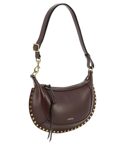 Isabel Marant "Oskan Moon" small shoulder bag - Bordeaux