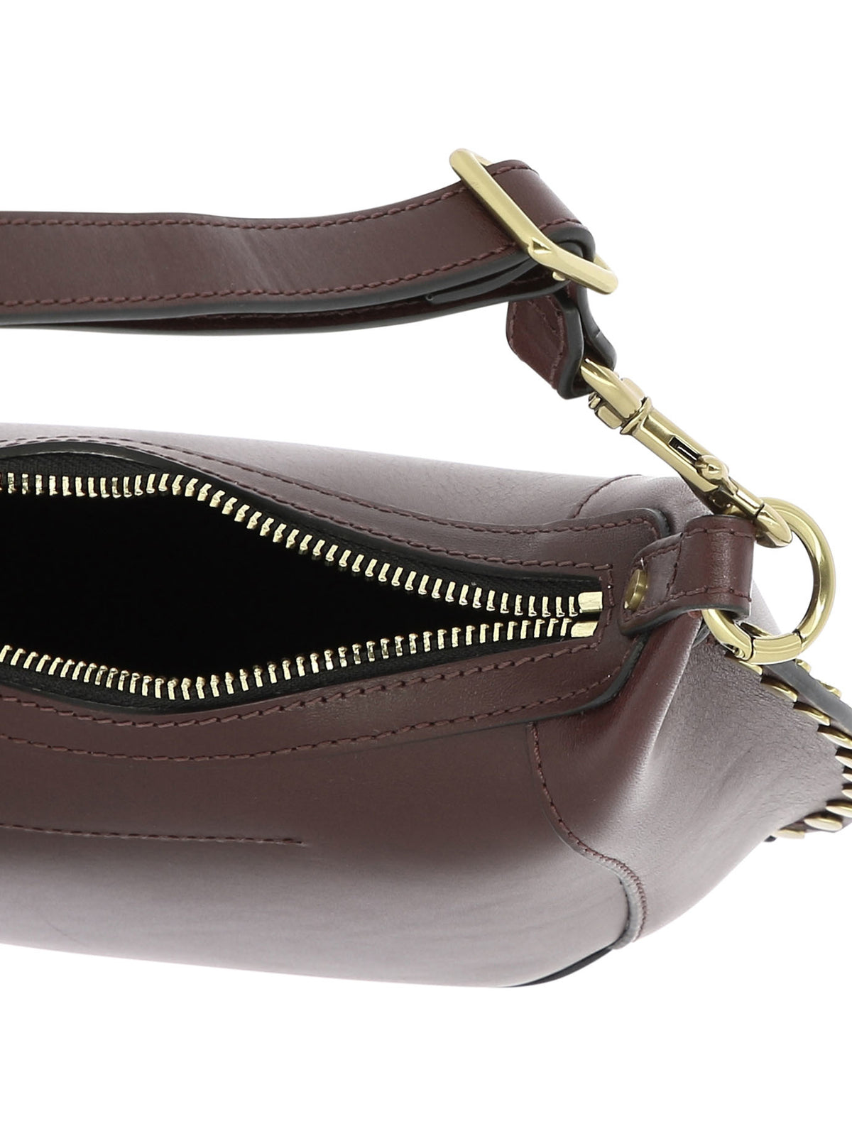 Isabel Marant "Oskan Moon" small shoulder bag - Bordeaux