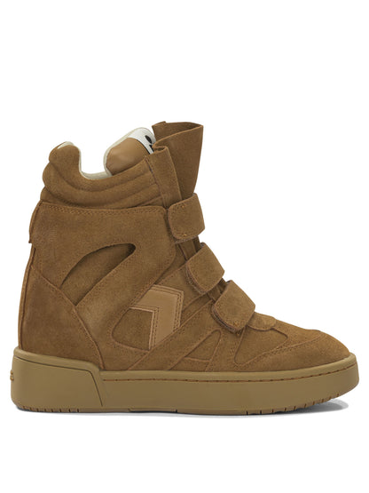 Isabel Marant "IM3" high sneakers - Brown